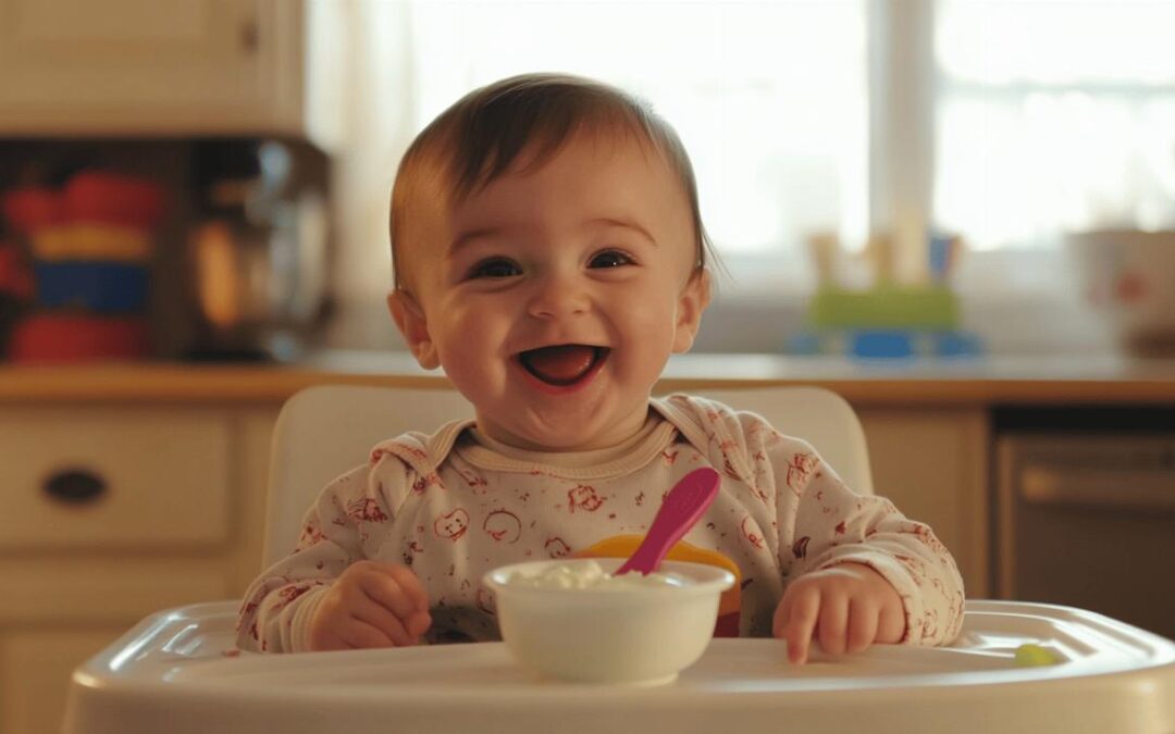 Yaourts pour bebe : le calendrier ideal mois par mois